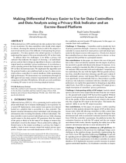 Within-Dataset Disclosure Risk for Differential Privacy