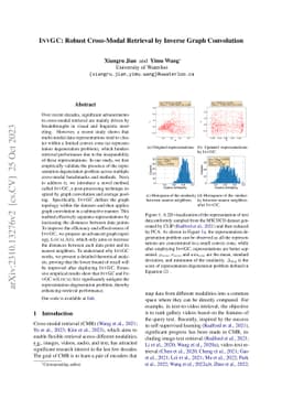 InvGC: Robust Cross-Modal Retrieval by Inverse Graph Convolution