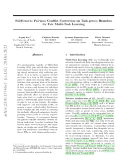 FairBranch: Fairness Conflict Correction on Task-group Branches for Fair
  Multi-Task Learning