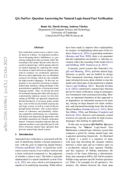 QA-NatVer: Question Answering for Natural Logic-based Fact Verification