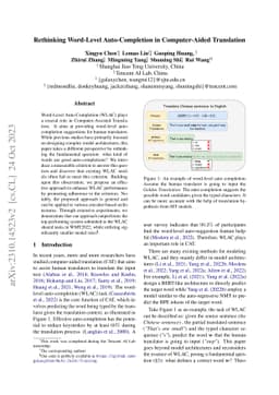 Rethinking Word-Level Auto-Completion in Computer-Aided Translation