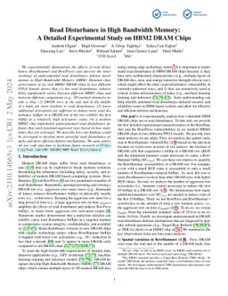 Read Disturbance in High Bandwidth Memory: A Detailed Experimental Study
  on HBM2 DRAM Chips