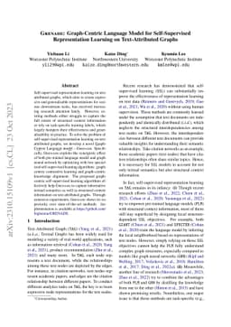 GRENADE: Graph-Centric Language Model for Self-Supervised Representation
  Learning on Text-Attributed Graphs