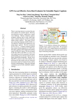 GPT-4 as an Effective Zero-Shot Evaluator for Scientific Figure Captions