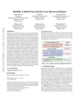 MUSER: A Multi-View Similar Case Retrieval Dataset