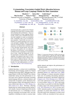 CoAnnotating: Uncertainty-Guided Work Allocation between Human and Large
  Language Models for Data Annotation