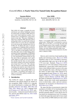 CleanCoNLL: A Nearly Noise-Free Named Entity Recognition Dataset