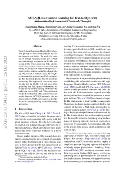 ACT-SQL: In-Context Learning for Text-to-SQL with
  Automatically-Generated Chain-of-Thought