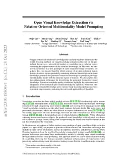 Open Visual Knowledge Extraction via Relation-Oriented Multimodality
  Model Prompting