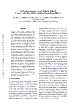 Are Large Language Models Reliable Judges? A Study on the Factuality
  Evaluation Capabilities of LLMs