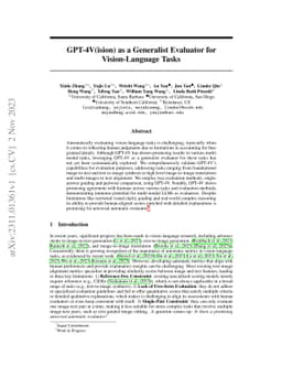 GPT-4V(ision) as a Generalist Evaluator for Vision-Language Tasks