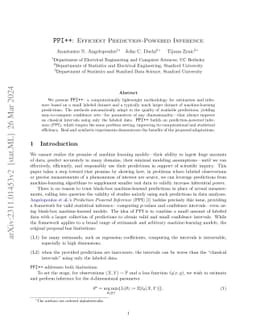 PPI++: Efficient Prediction-Powered Inference
