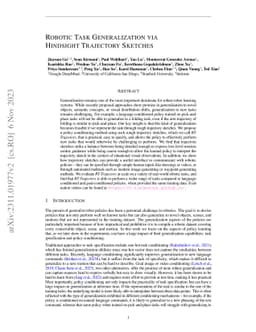 RT-Trajectory: Robotic Task Generalization via Hindsight Trajectory
  Sketches