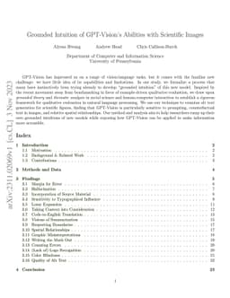 Grounded Intuition of GPT-Vision's Abilities with Scientific Images