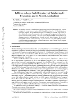 TabRepo: A Large Scale Repository of Tabular Model Evaluations and its
  AutoML Applications