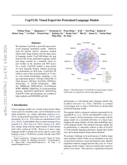 CogVLM: Visual Expert for Pretrained Language Models