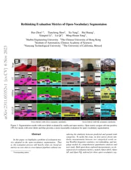 Rethinking Evaluation Metrics of Open-Vocabulary Segmentaion