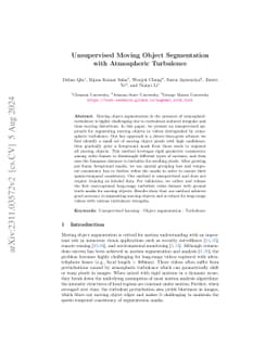 Unsupervised Region-Growing Network for Object Segmentation in
  Atmospheric Turbulence