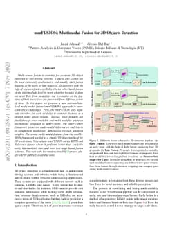 mmFUSION: Multimodal Fusion for 3D Objects Detection