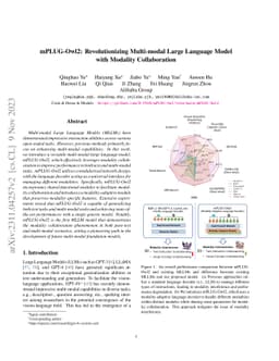 mPLUG-Owl2: Revolutionizing Multi-modal Large Language Model with
  Modality Collaboration