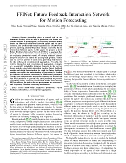 FFINet: Future Feedback Interaction Network for Motion Forecasting