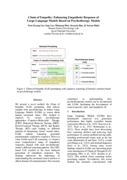 Chain of Empathy: Enhancing Empathetic Response of Large Language Models
  Based on Psychotherapy Models
