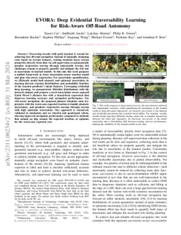 EVORA: Deep Evidential Traversability Learning for Risk-Aware Off-Road
  Autonomy
