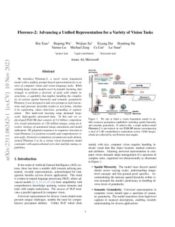 Florence-2: Advancing a Unified Representation for a Variety of Vision
  Tasks
