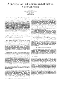 A Survey of AI Text-to-Image and AI Text-to-Video Generators