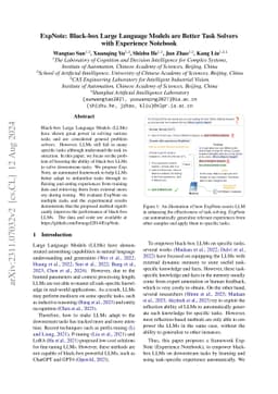 ExpNote: Black-box Large Language Models are Better Task Solvers with
  Experience Notebook