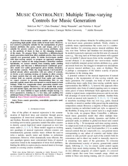 Music ControlNet: Multiple Time-varying Controls for Music Generation