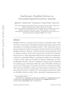 GazeForensics: DeepFake Detection via Gaze-guided Spatial Inconsistency
  Learning