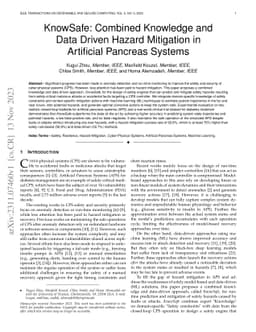 KnowSafe: Combined Knowledge and Data Driven Hazard Mitigation in
  Artificial Pancreas Systems