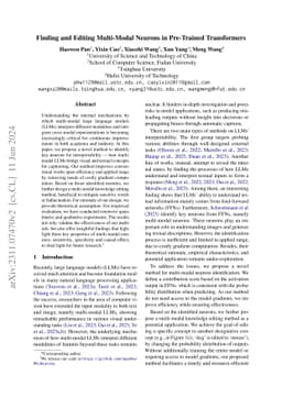 Finding and Editing Multi-Modal Neurons in Pre-Trained Transformers