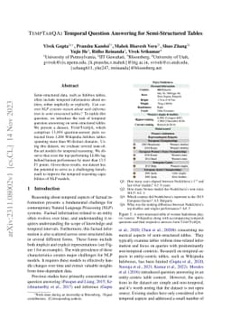 TempTabQA: Temporal Question Answering for Semi-Structured Tables