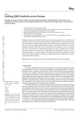 Linking QKD testbeds across Europe