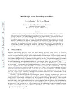 Total Empiricism: Learning from Data