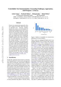 Controllable Text Summarization: Unraveling Challenges, Approaches, and
  Prospects -- A Survey
