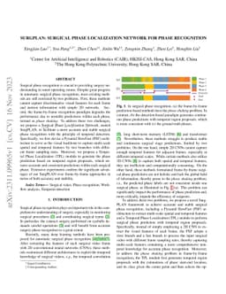 SurgPLAN: Surgical Phase Localization Network for Phase Recognition