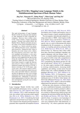 Value FULCRA: Mapping Large Language Models to the Multidimensional
  Spectrum of Basic Human Values