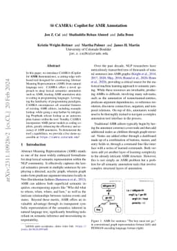 CAMRA: Copilot for AMR Annotation