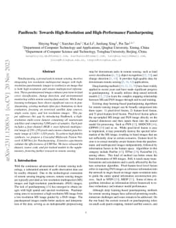 PanBench: Towards High-Resolution and High-Performance Pansharpening