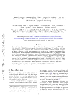 ChemScraper: Leveraging PDF Graphics Instructions for Molecular Diagram Parsing