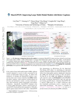 ShareGPT4V: Improving Large Multi-Modal Models with Better Captions