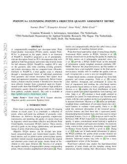 PointPCA+: Extending PointPCA objective quality assessment metric