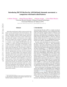 Introducing 3DCNN ResNets for ASD full-body kinematic assessment: a
  comparison with hand-crafted features