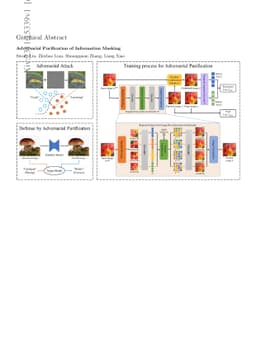 Adversarial Purification of Information Masking