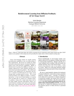 Reinforcement Learning from Diffusion Feedback: Q* for Image Search