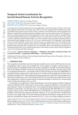 Temporal Action Localization for Inertial-based Human Activity
  Recognition
