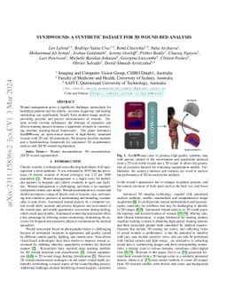 Syn3DWound: A Synthetic Dataset for 3D Wound Bed Analysis